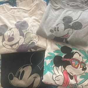Mickey Mouse Graphic Women Tops - Assorted Colors
